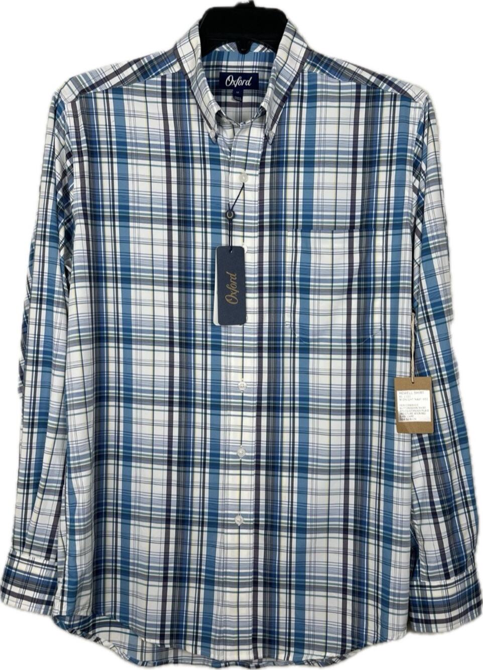 Oxford performance shirt men’s M, NWT 
moisture wicking, lightweight breathable